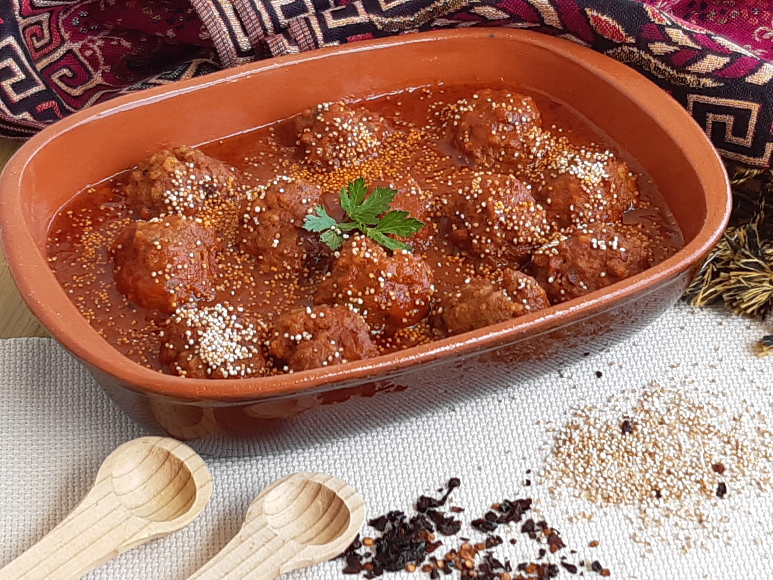 Albóndigas con chipotle