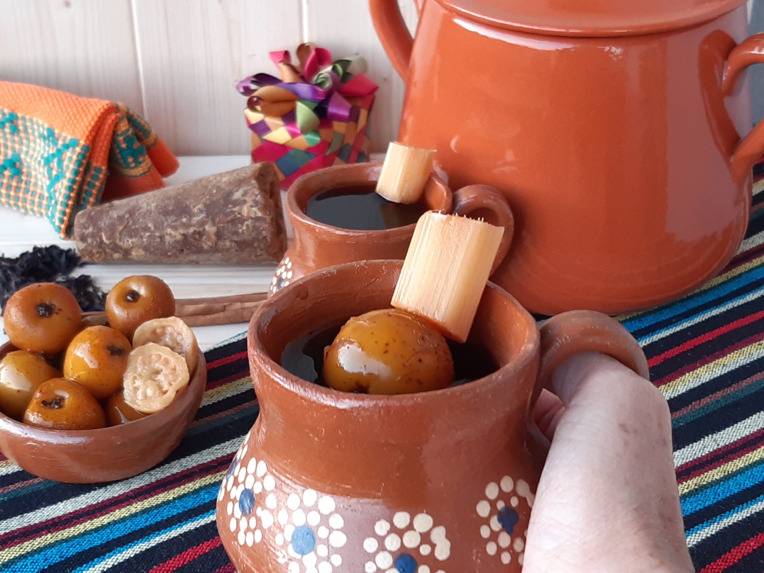 ponche navideño jarrito