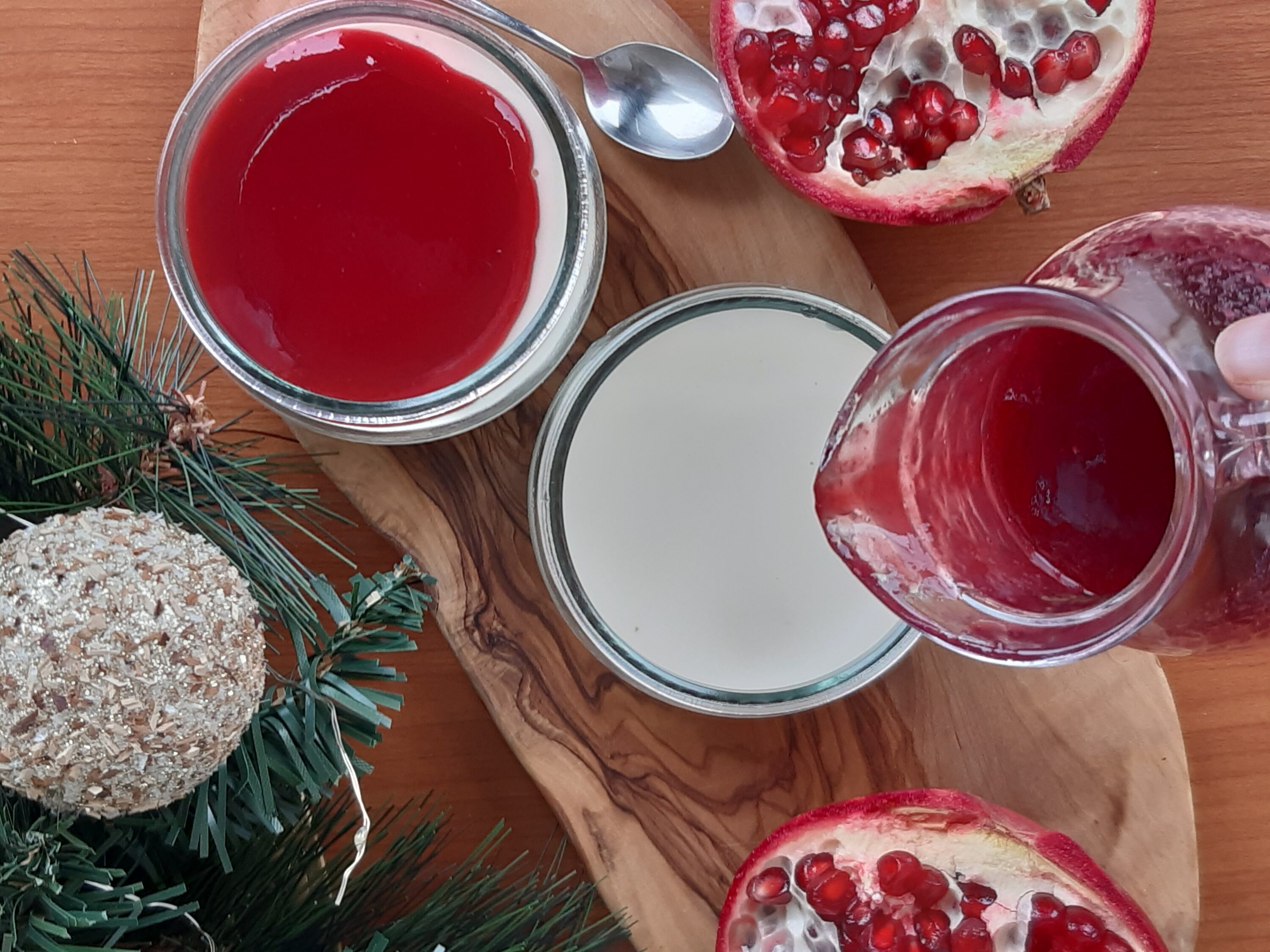 panna cotta salsa melograno